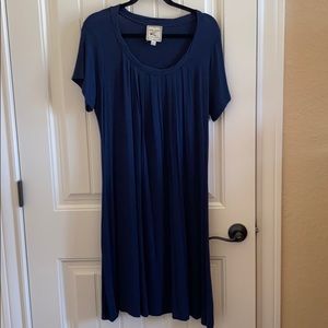 Navy blue dress